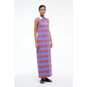 STAUD‎ Dress Julius Rugby Stripe